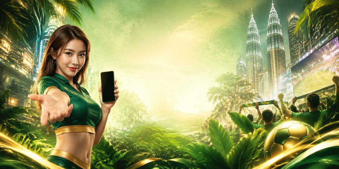 Ilustrasi bonus rebat dan deposit jackpot bergaya Melayu di Kuala Lumpur